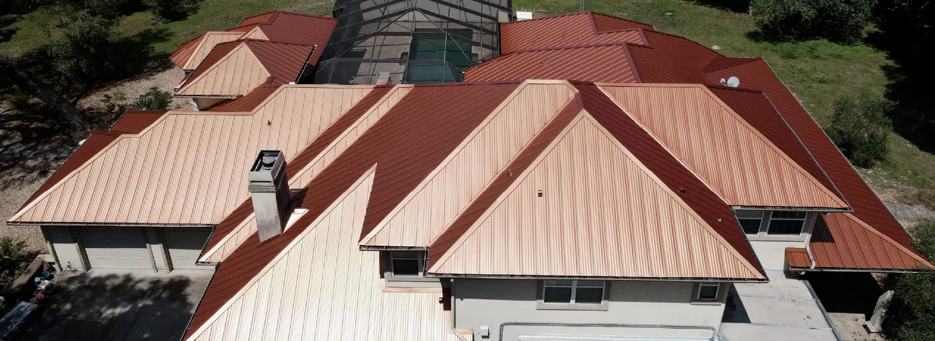 Metal Roof Details | K&R Roofing Division